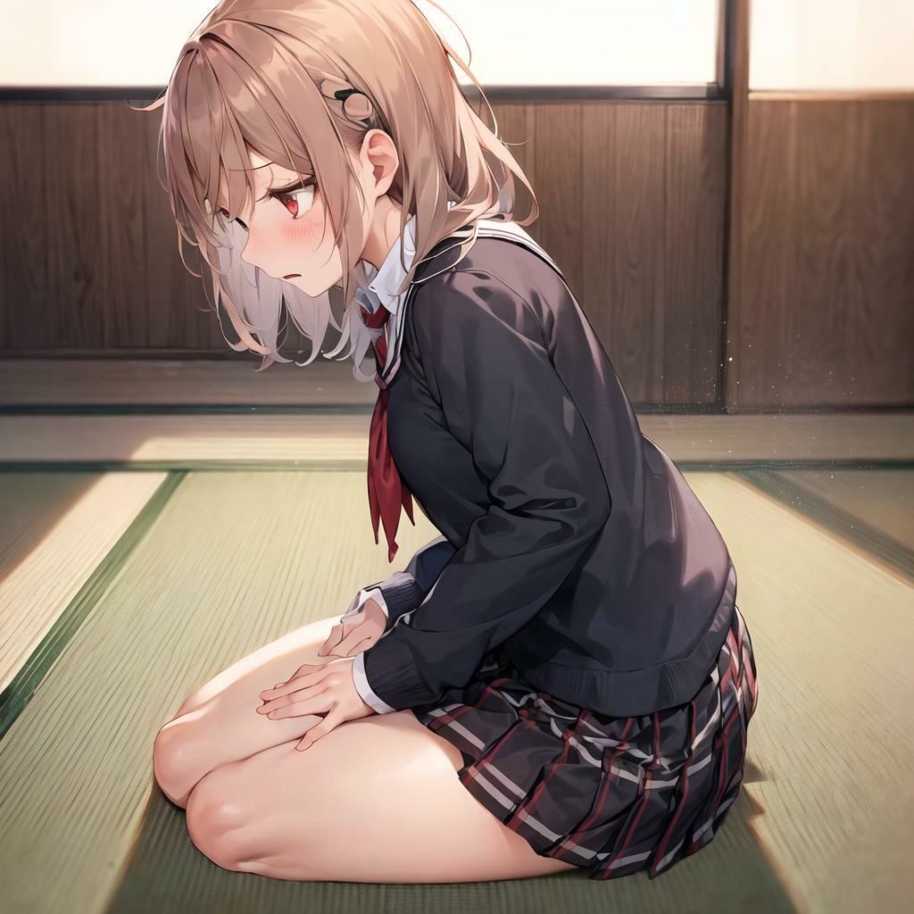 制服フェチ 畳とJK編 サンプル2ページ目