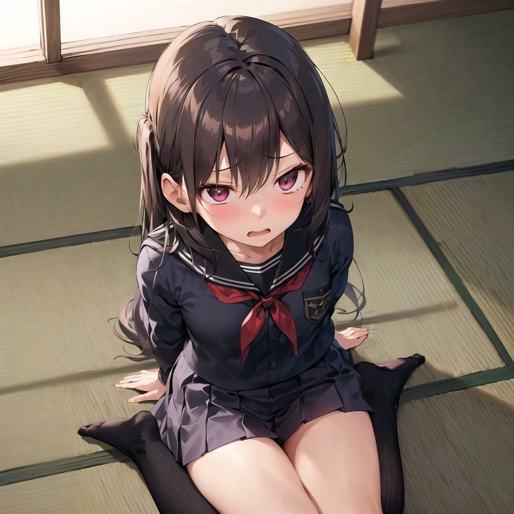 制服フェチ 畳とJK編 サンプル3ページ目