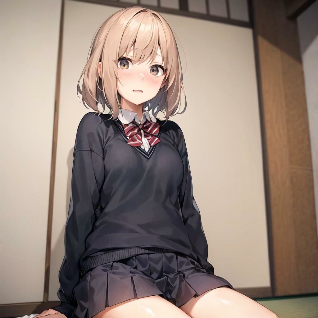 制服フェチ 畳とJK編 サンプル4ページ目