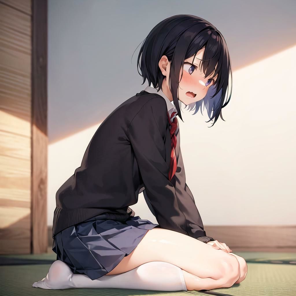 制服フェチ 畳とJK編 サンプル5ページ目