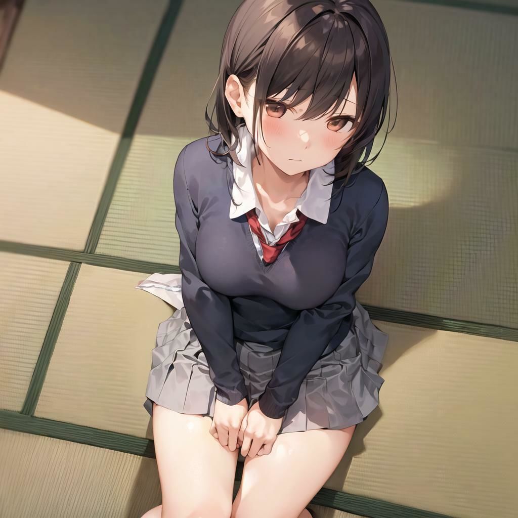 制服フェチ 畳とJK編 サンプル7ページ目