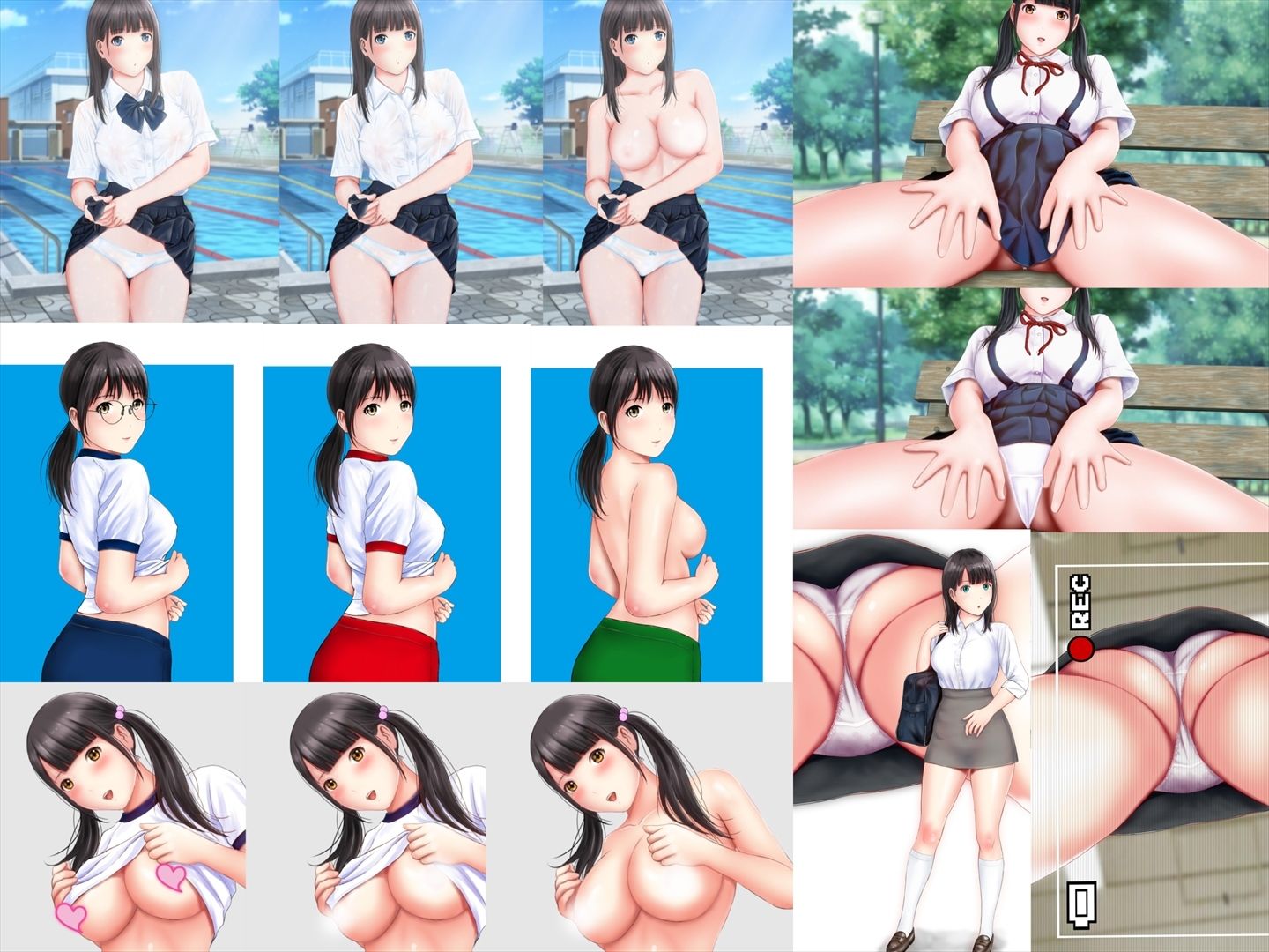 あいむ2021ねん2がつ サンプル1ページ目