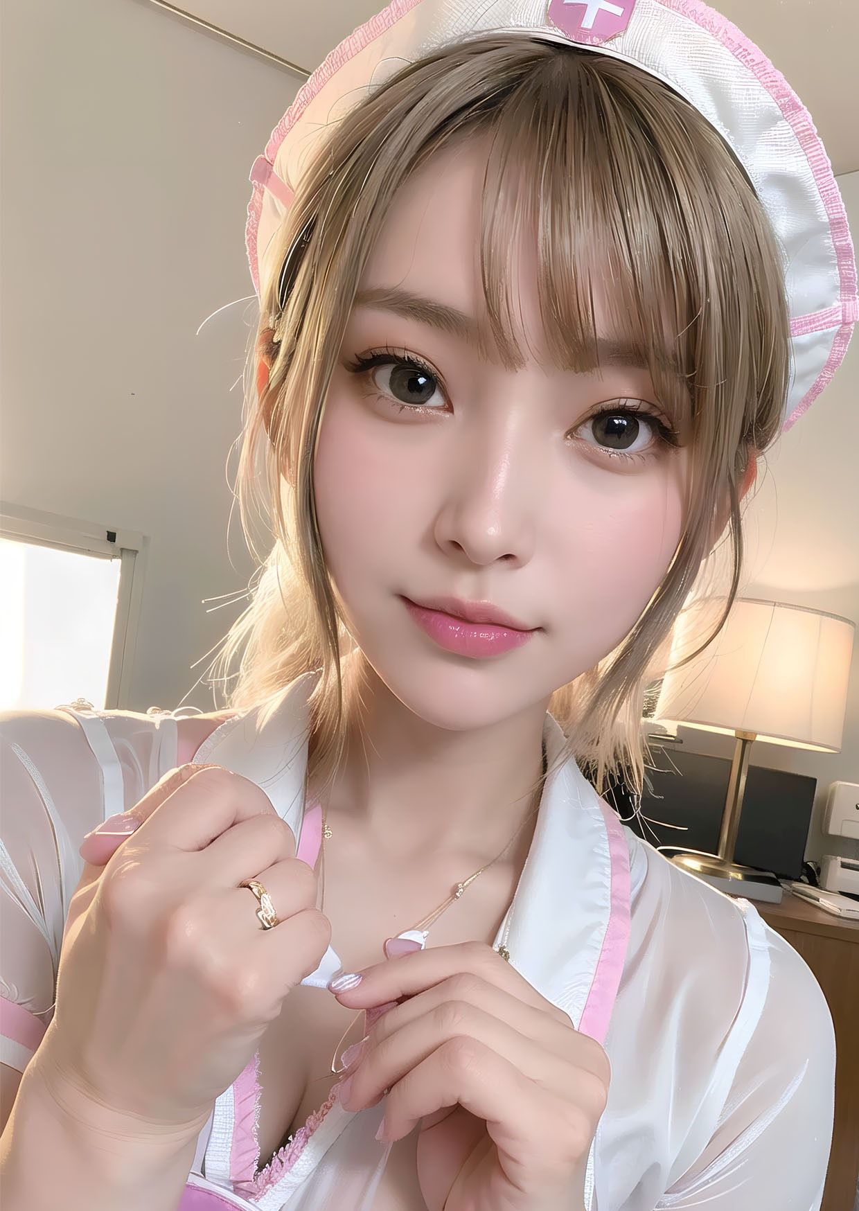 美人看護師、秘密のルーチン エロキュートナース編 サンプル3ページ目