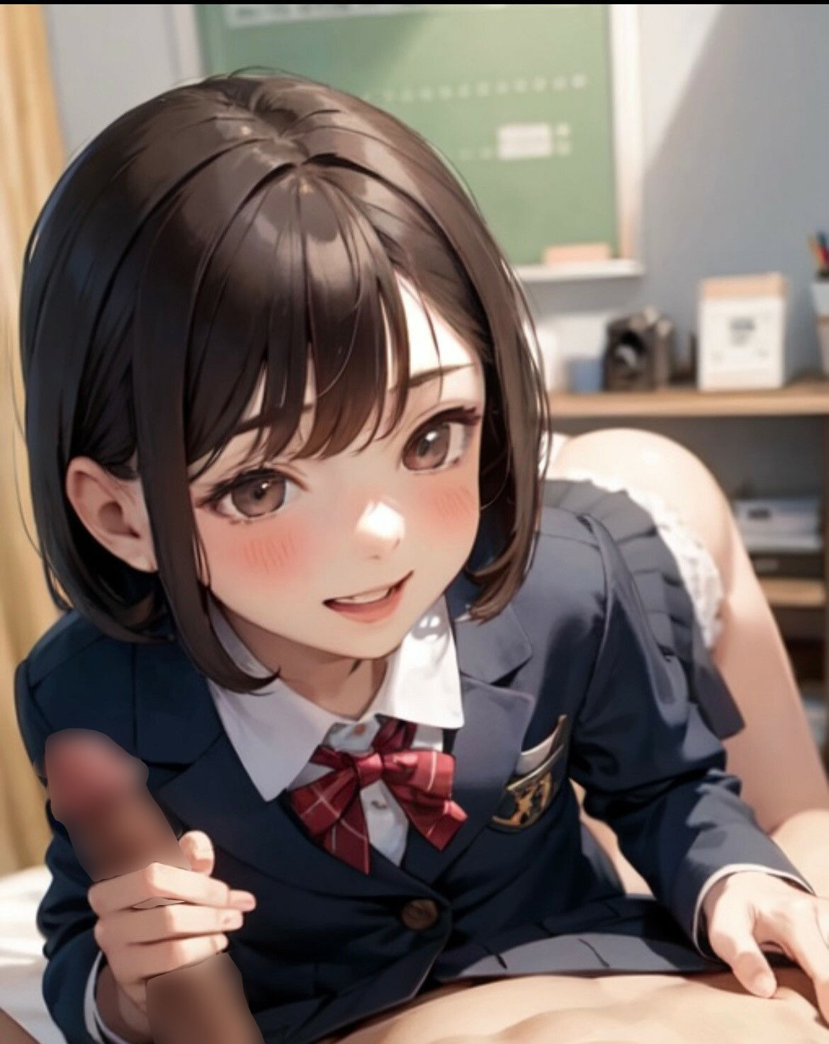 手コキ学園 サンプル2ページ目