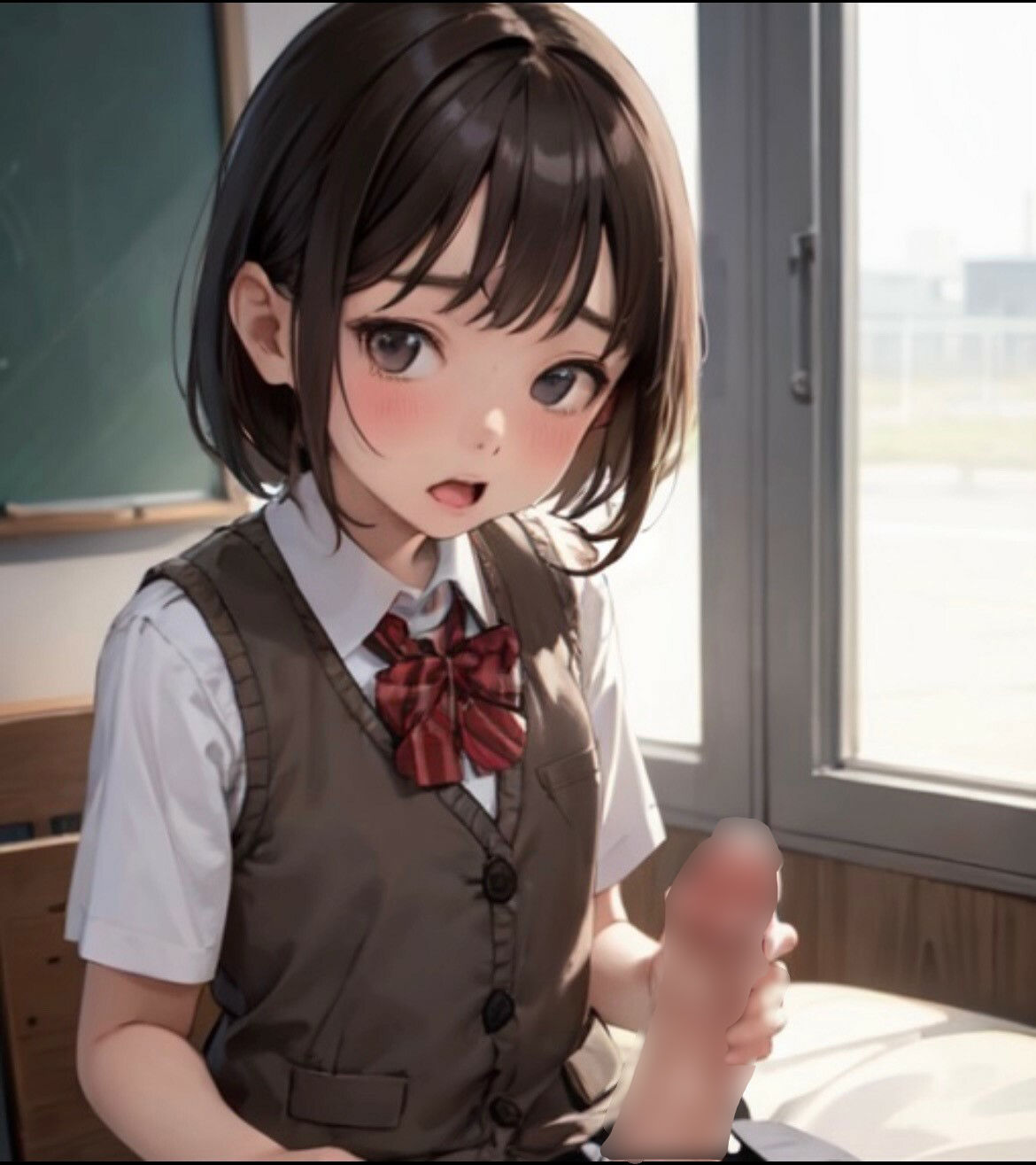 手コキ学園 サンプル3ページ目