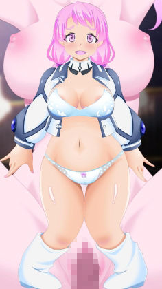 ハメられ映像を背景にセクシーダンスを踊るぽっちゃり美少女！ サンプル2ページ目