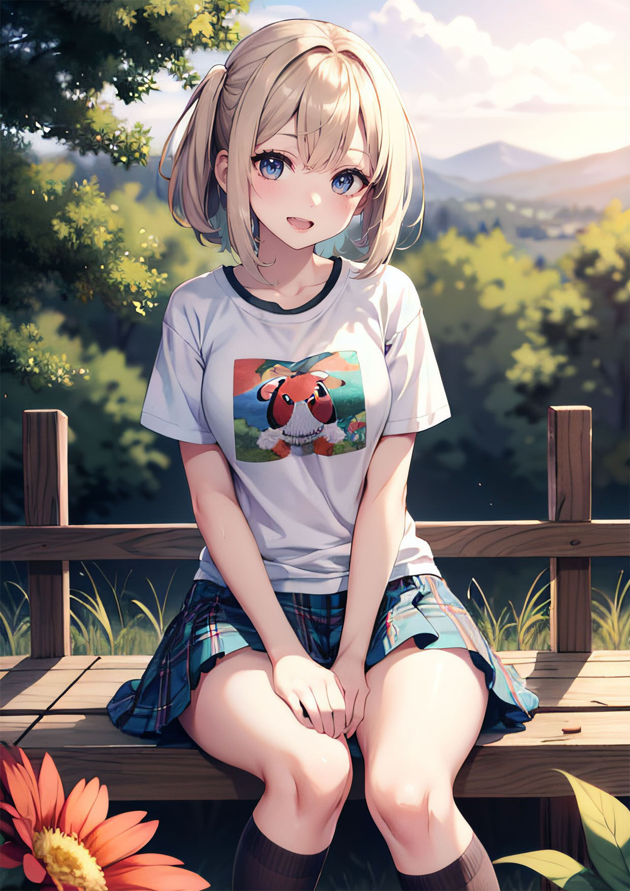 夏休みの計画 サンプル1ページ目