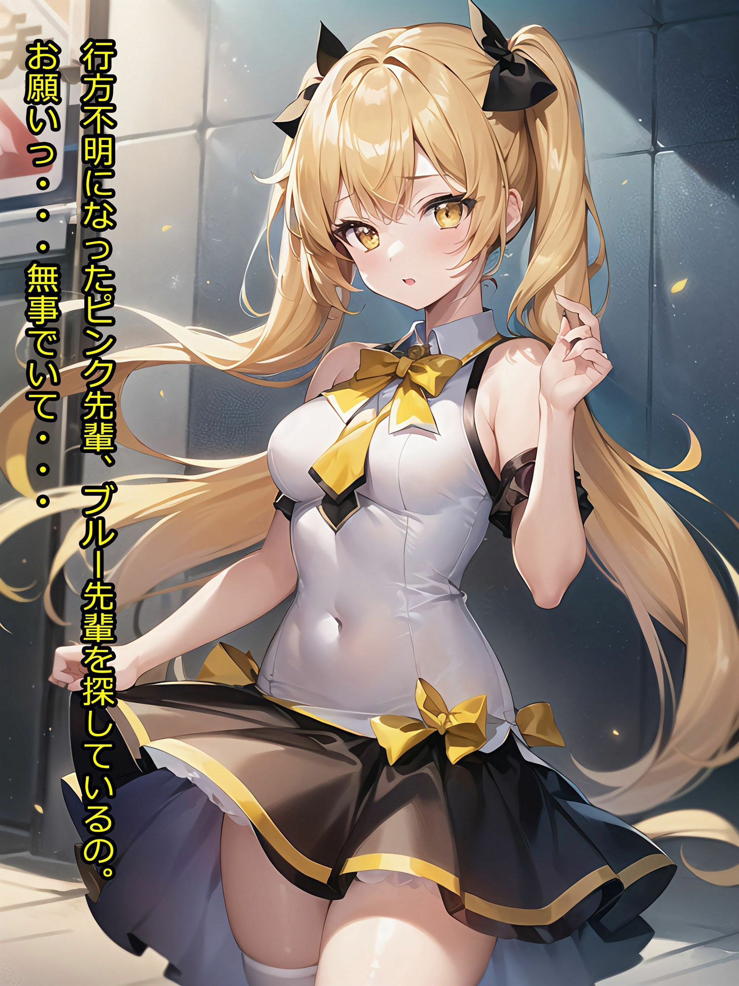 【イエロー編】禁断の悪堕ち変身ヒロイン サンプル2ページ目