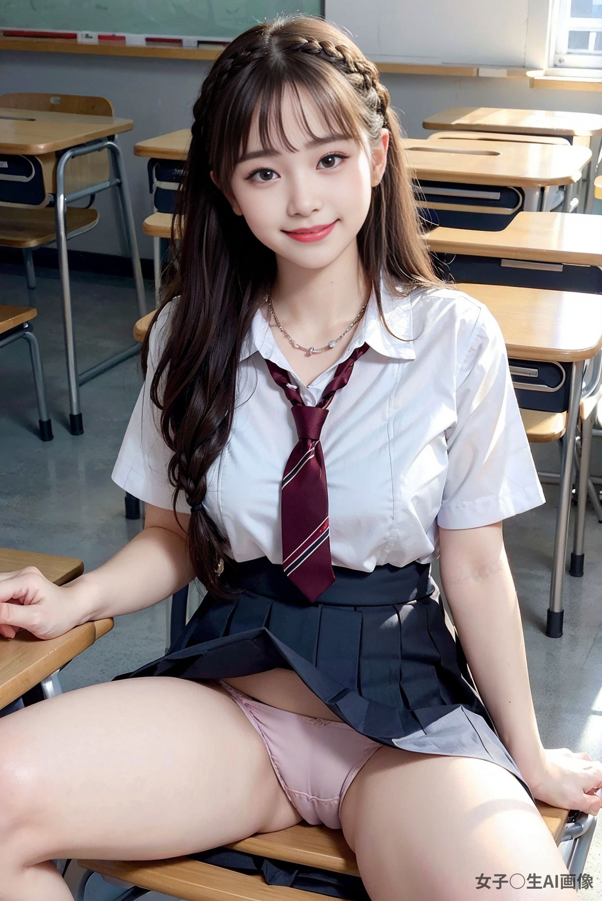 【制服露出】エッチな女子校生の日常【Vo.3】 サンプル2ページ目