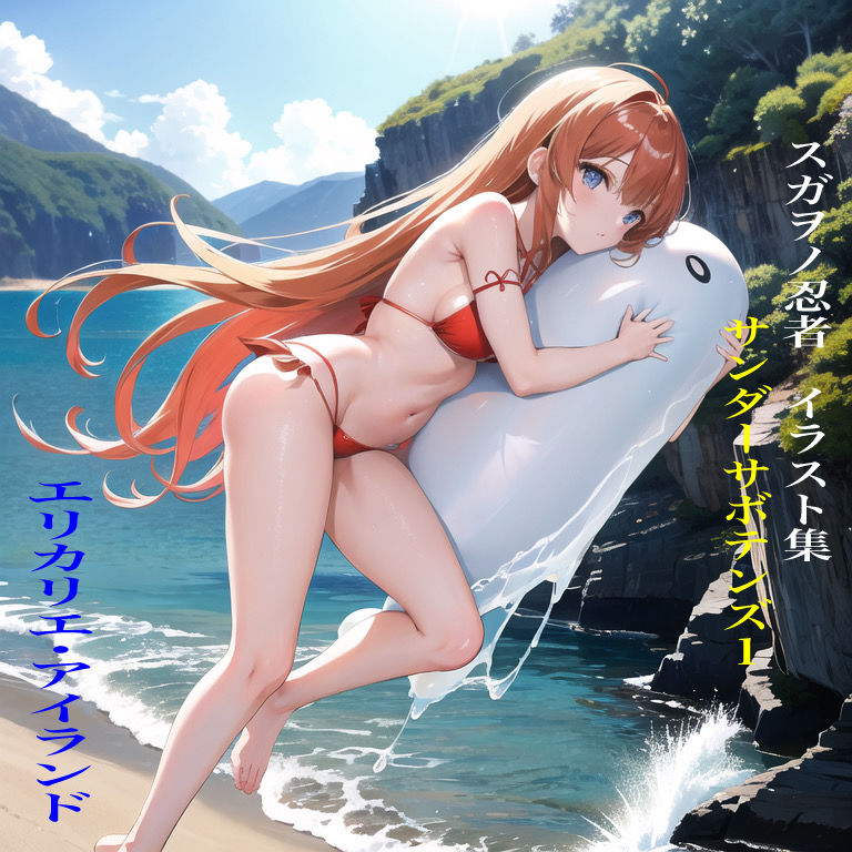 スガヲノ忍者 イラスト集 サンダーサボテンズ1エリカリエ・アイランド サンプル1ページ目