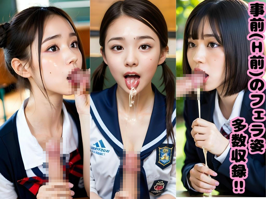 制服姿のままHな事しちゃう女子校生【厳選100名】 サンプル1ページ目