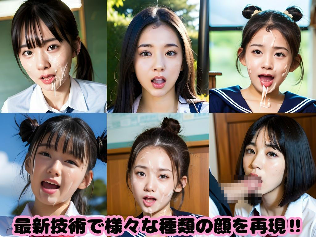 制服姿のままHな事しちゃう女子校生【厳選100名】 サンプル5ページ目