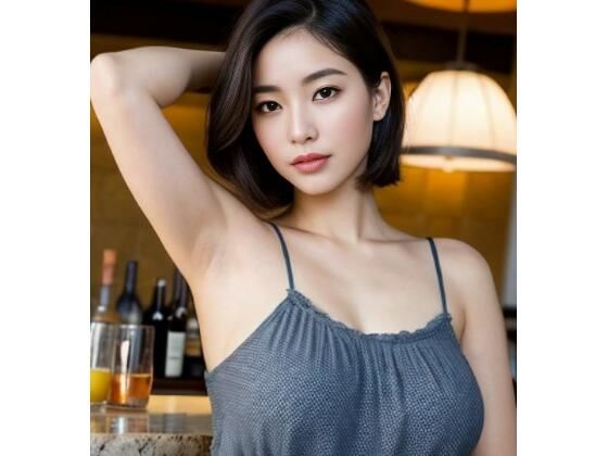 美女、腋。