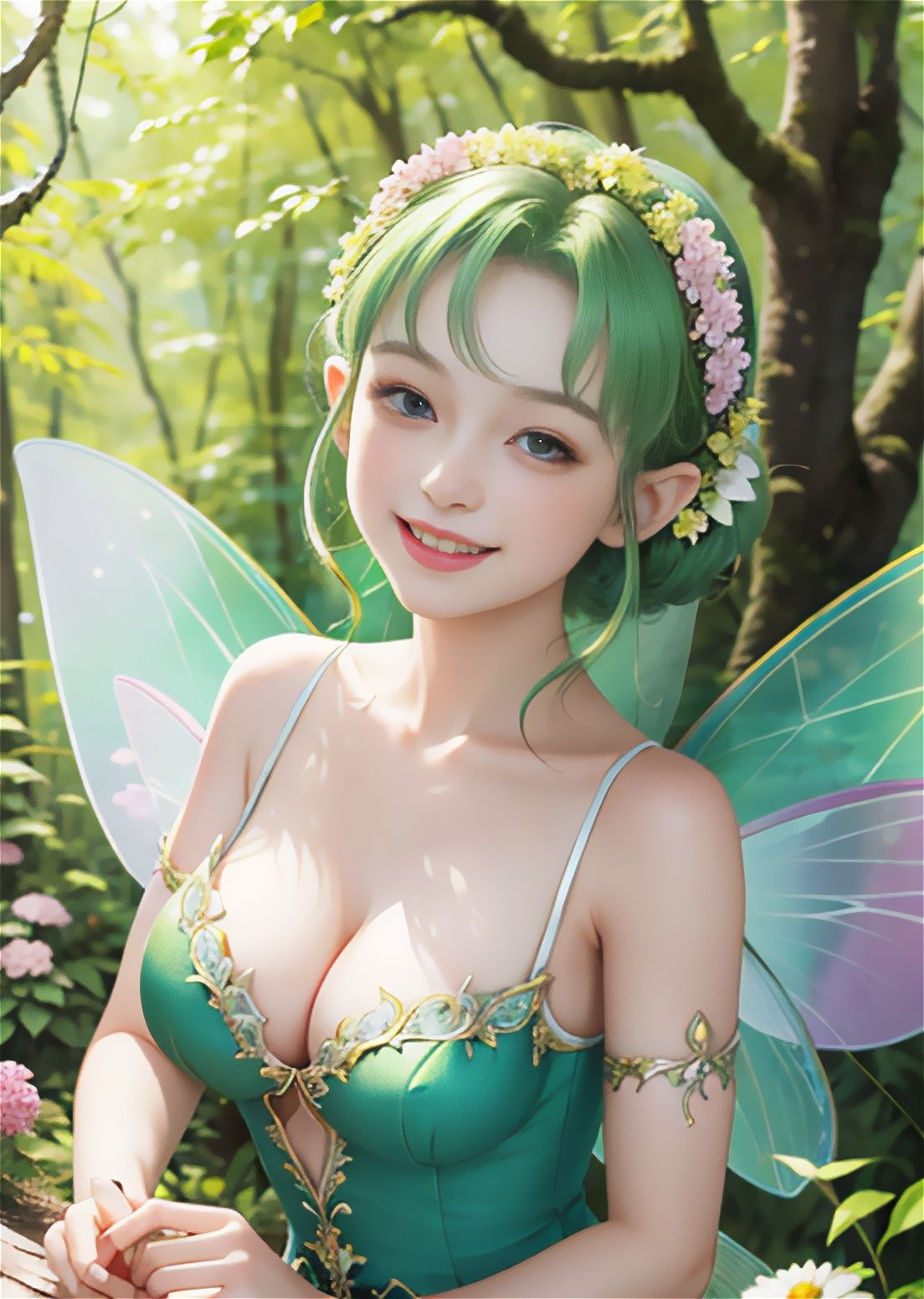 森の妖精3 サンプル1ページ目