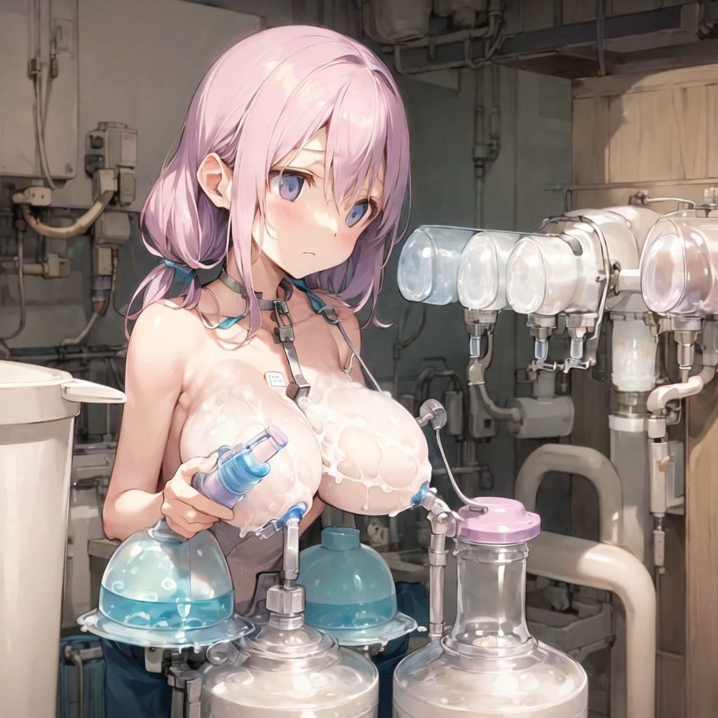 おっぱいフェチ 乳搾り工場就職編 第2週 サンプル3ページ目