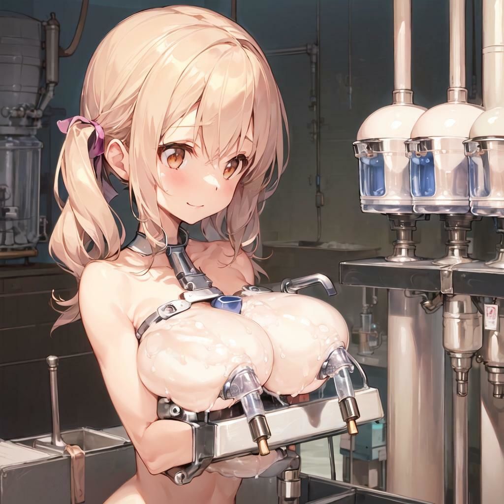 おっぱいフェチ 乳搾り工場就職編 第3週 サンプル2ページ目
