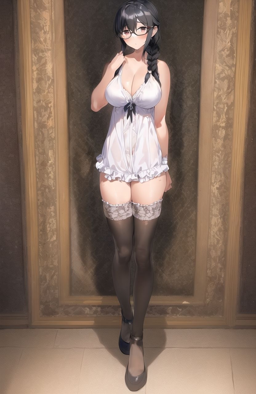 眼鏡少女のCG集 Vol.1 サンプル9ページ目