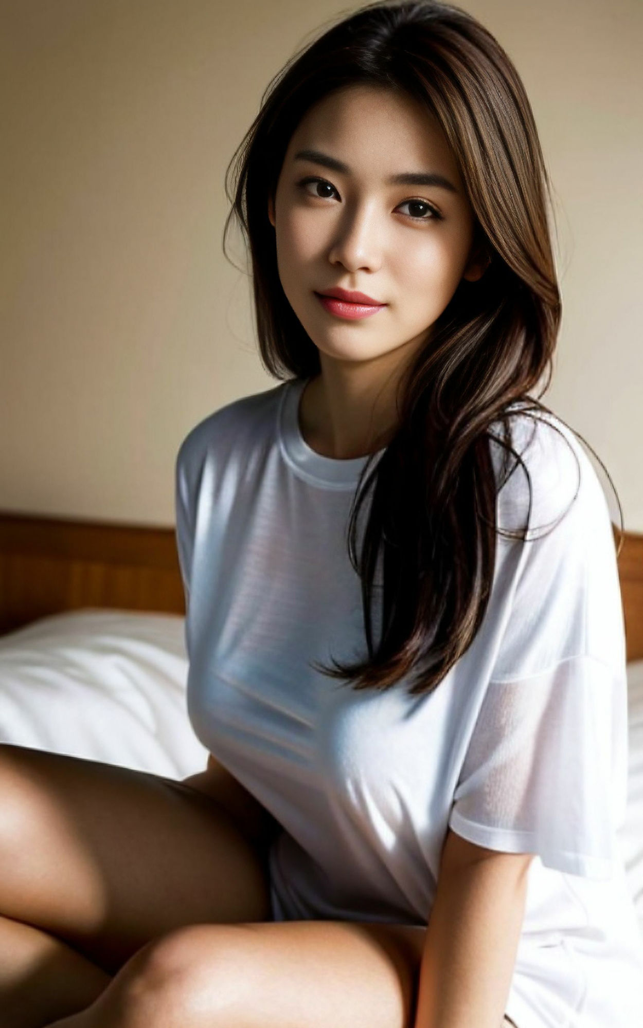 Tシャツで誘惑する彼女 サンプル2ページ目
