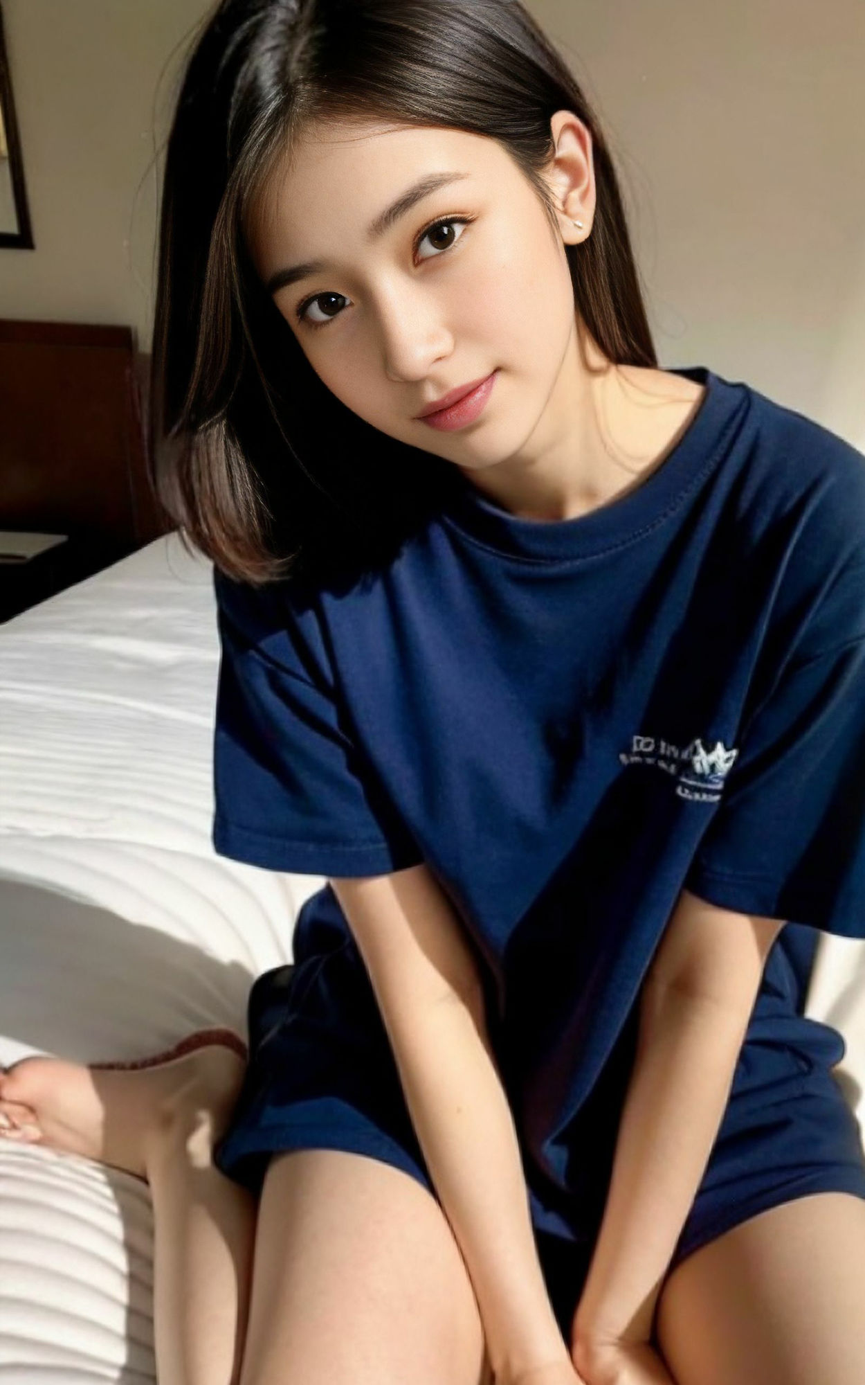 Tシャツで誘惑する彼女 サンプル3ページ目