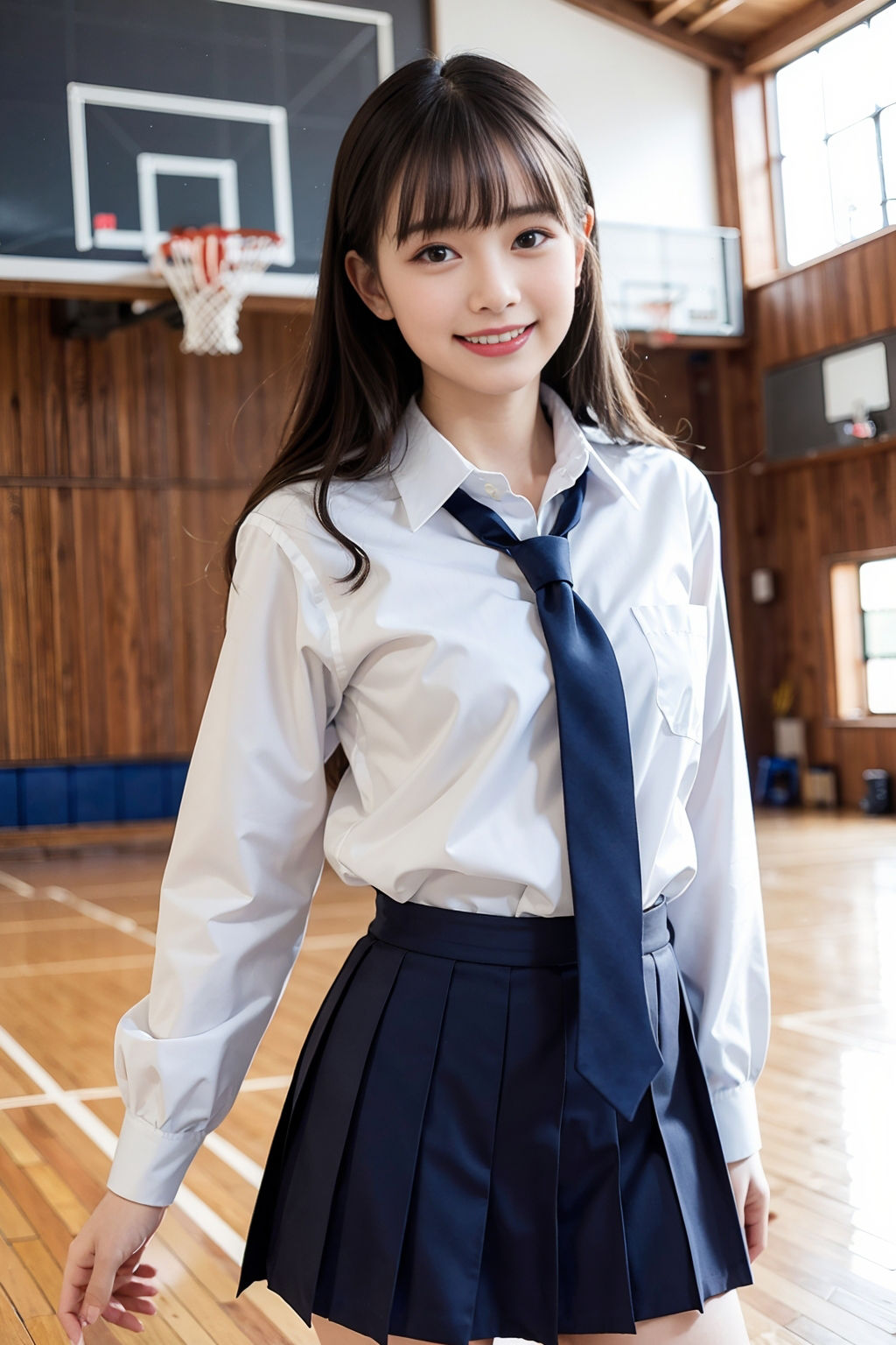 制服緊縛〜クラス1可愛い清楚系ビッチを凌●〜 サンプル1ページ目