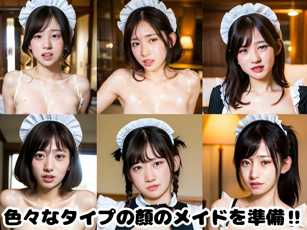 淫乱メイド サンプル4ページ目