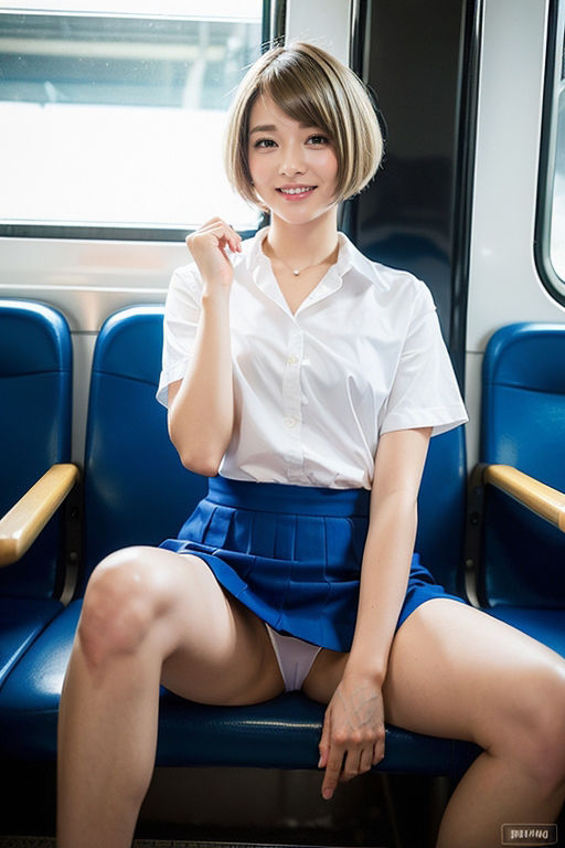 【スマホ用】電車の向かい席5〜ショートカット〜二日目 サンプル10ページ目