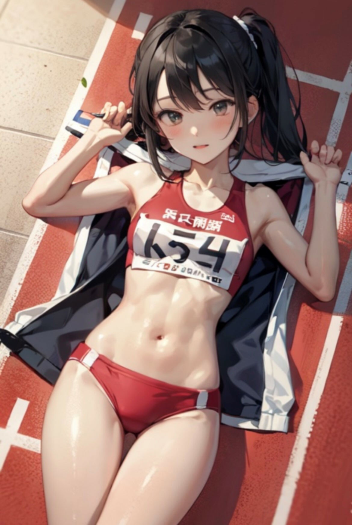 スポーツ女子さん サンプル1ページ目