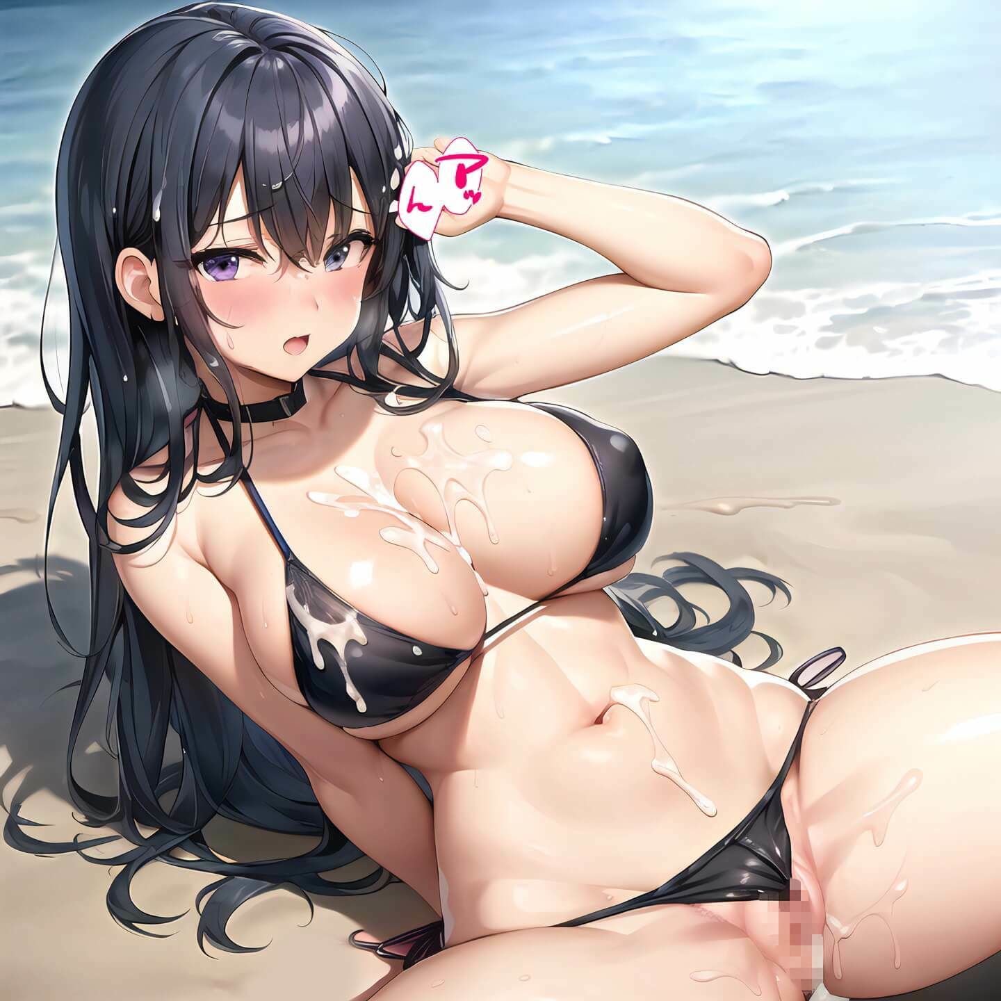 ビッチになっちゃう秘密の浜辺〜女子校生たちに中出し放題〜【豪華328枚収録】 サンプル3ページ目