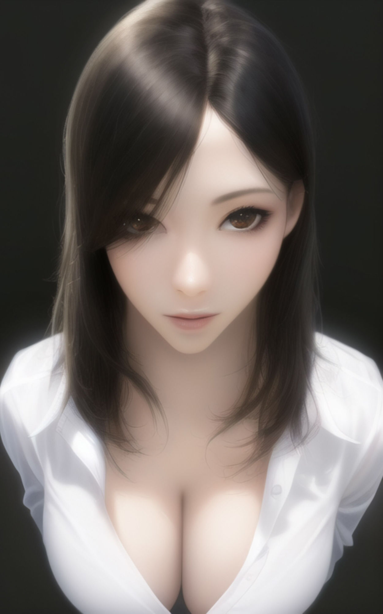 AI Fetich Album ＃2 白シャツ美女 サンプル3ページ目