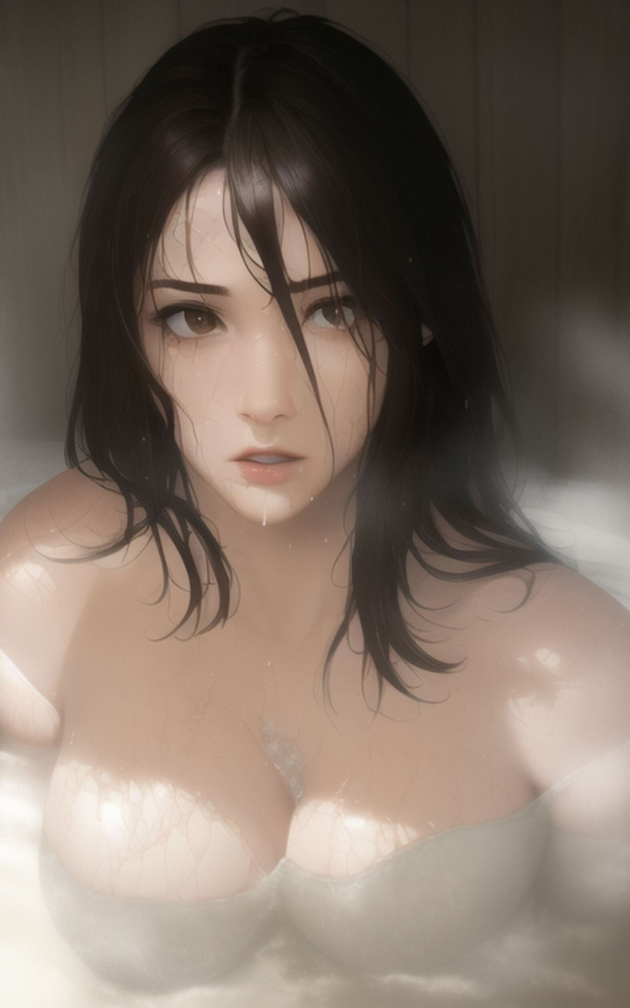 AI Fetich Album ＃3 サウナ美女【AIグラビア写真集】 サンプル4ページ目