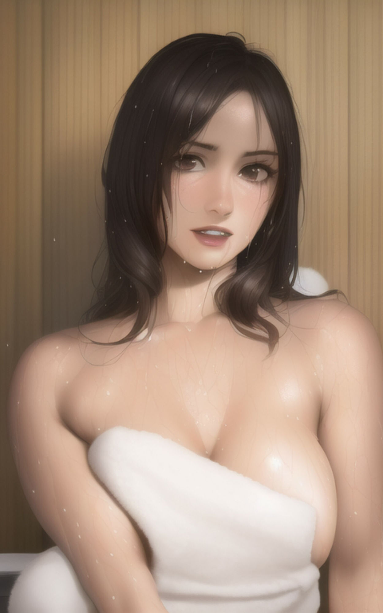 AI Fetich Album ＃3 サウナ美女【AIグラビア写真集】 サンプル6ページ目