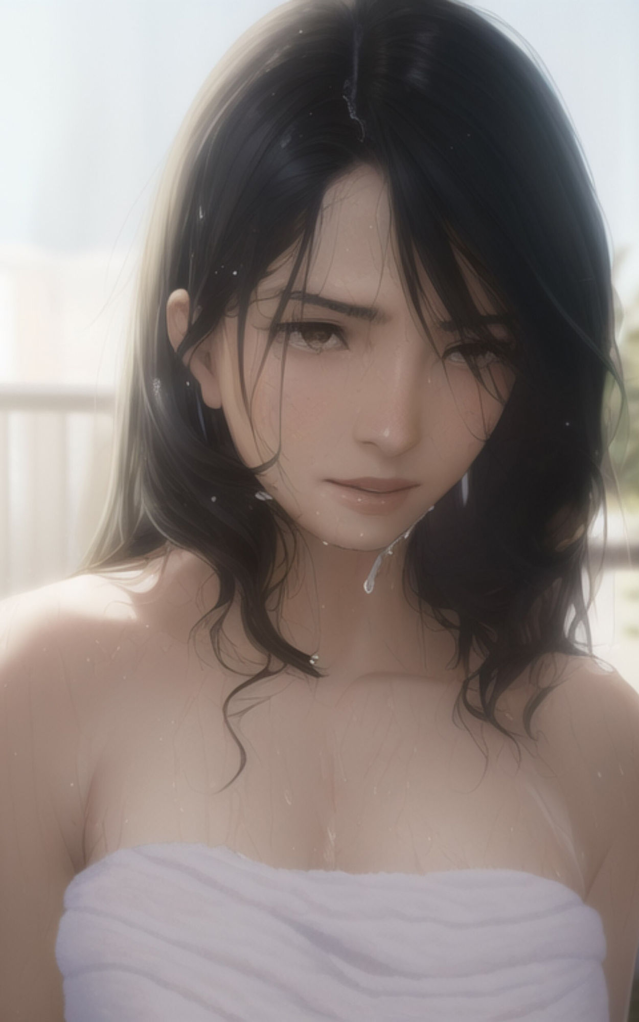 AI Fetich Album ＃3 サウナ美女【AIグラビア写真集】 サンプル8ページ目