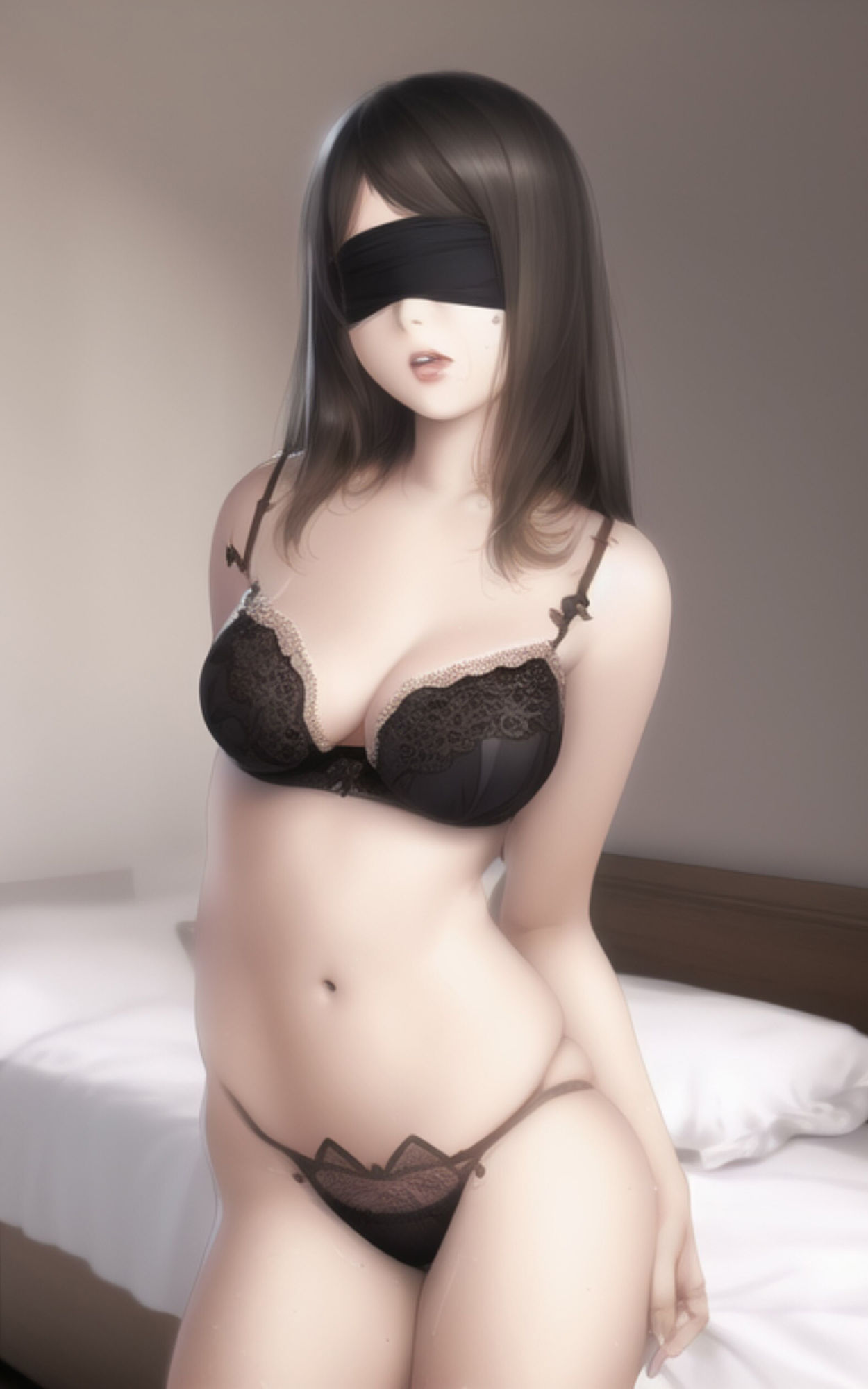 AI Fetich Album ＃5 目隠し【AIグラビア写真集】 サンプル3ページ目