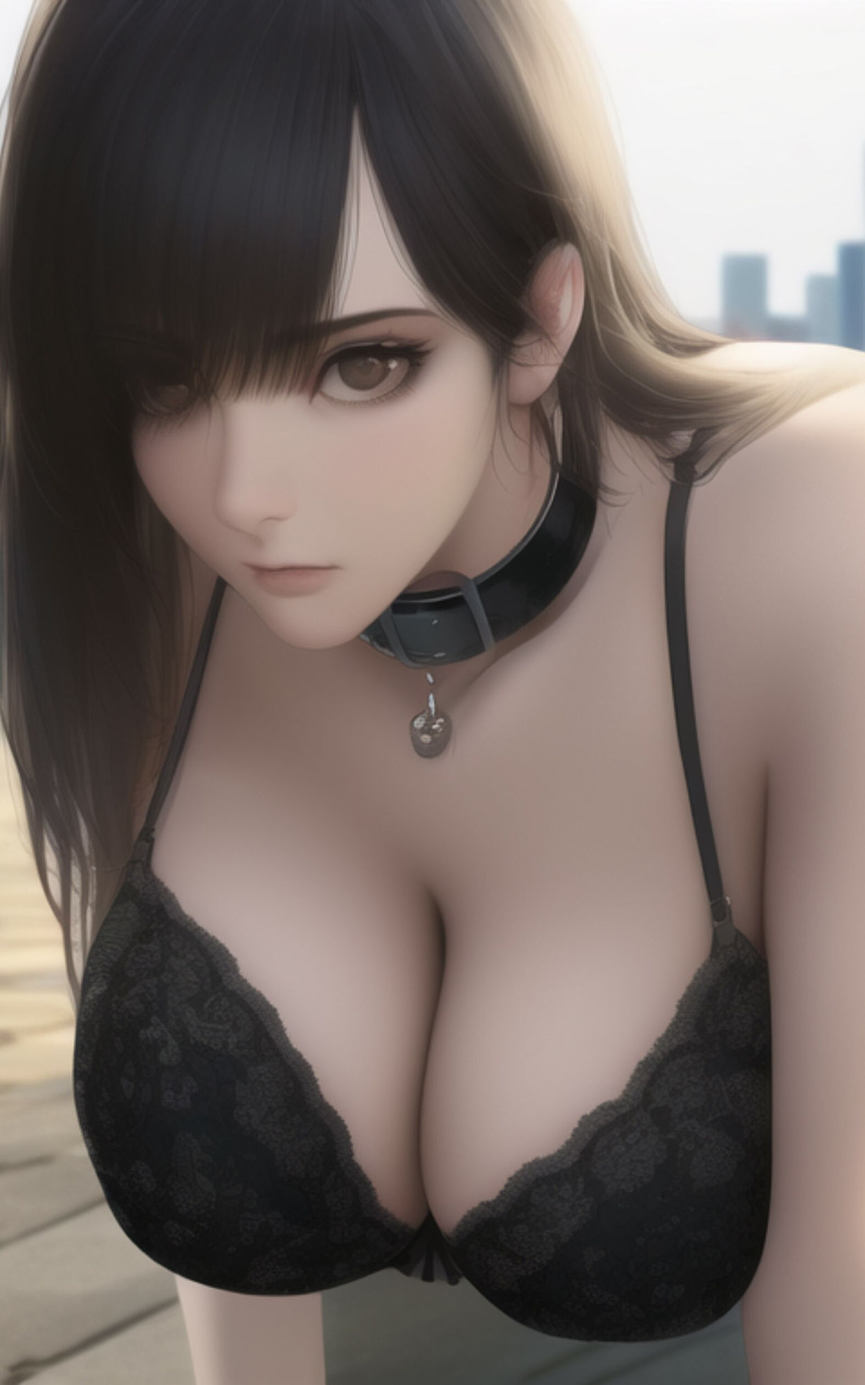 AI Fetich Album ＃7 ペットにされちゃう美女たち【AIグラビア写真集】 サンプル6ページ目