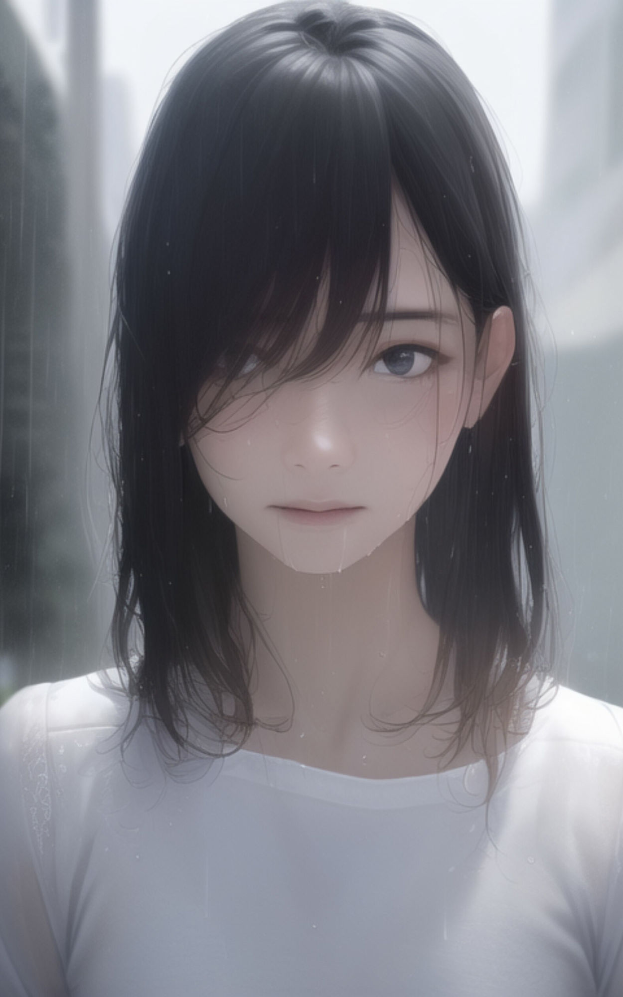 AI Fetich Album ＃9 濡れてるお姉さん【AIグラビア写真集】 サンプル1ページ目