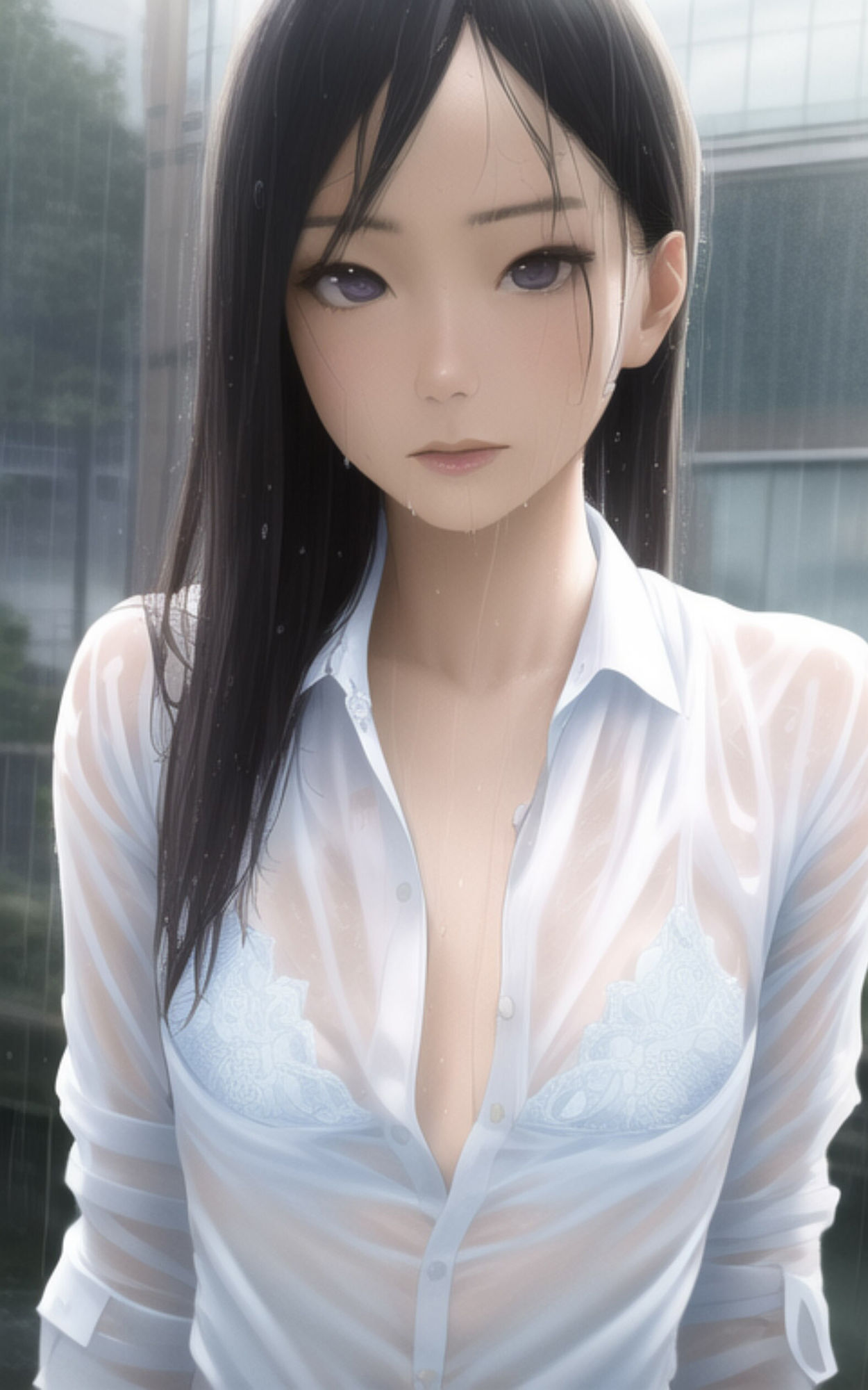 AI Fetich Album ＃9 濡れてるお姉さん【AIグラビア写真集】 サンプル2ページ目