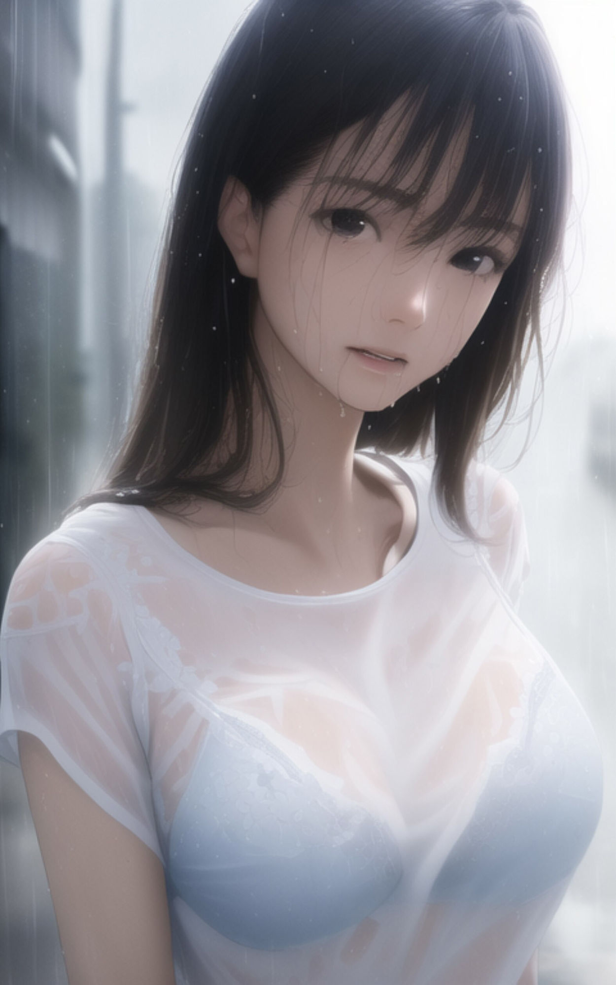 AI Fetich Album ＃9 濡れてるお姉さん【AIグラビア写真集】 サンプル5ページ目