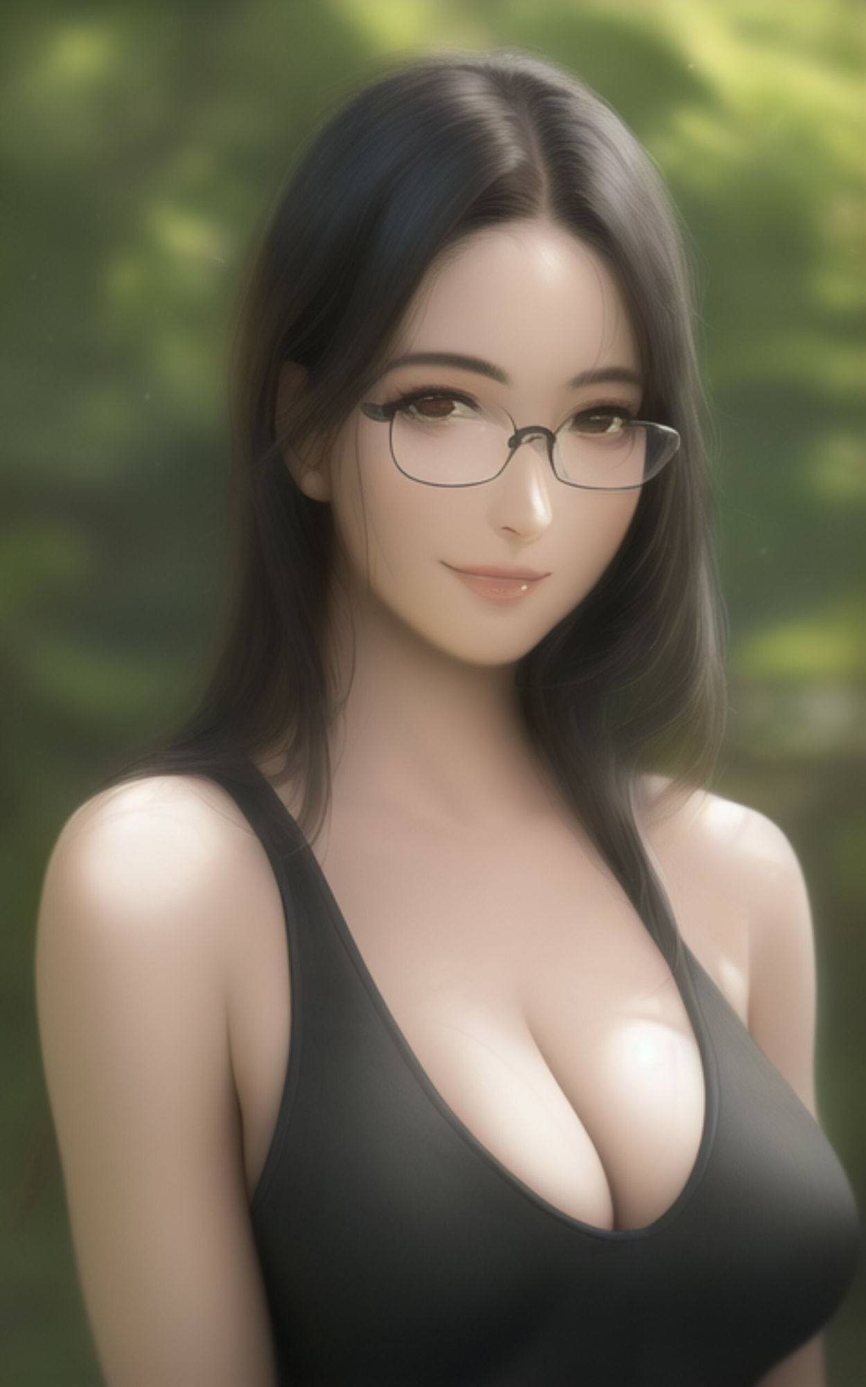 AI Fetich Album ＃6 メガネ女子【AIグラビア写真集】 サンプル6ページ目
