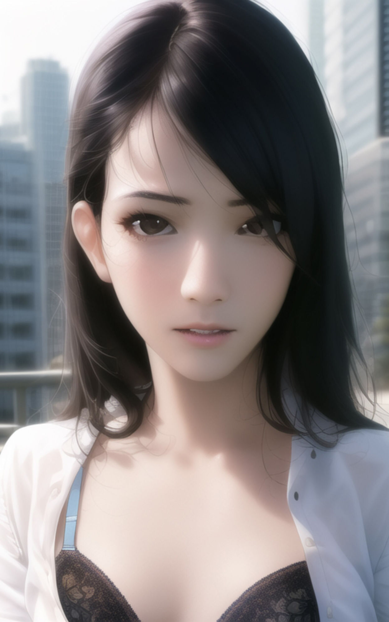 AI Fetich Album ＃12 外で脱いじゃう美女たち【AIグラビア写真集】 サンプル3ページ目