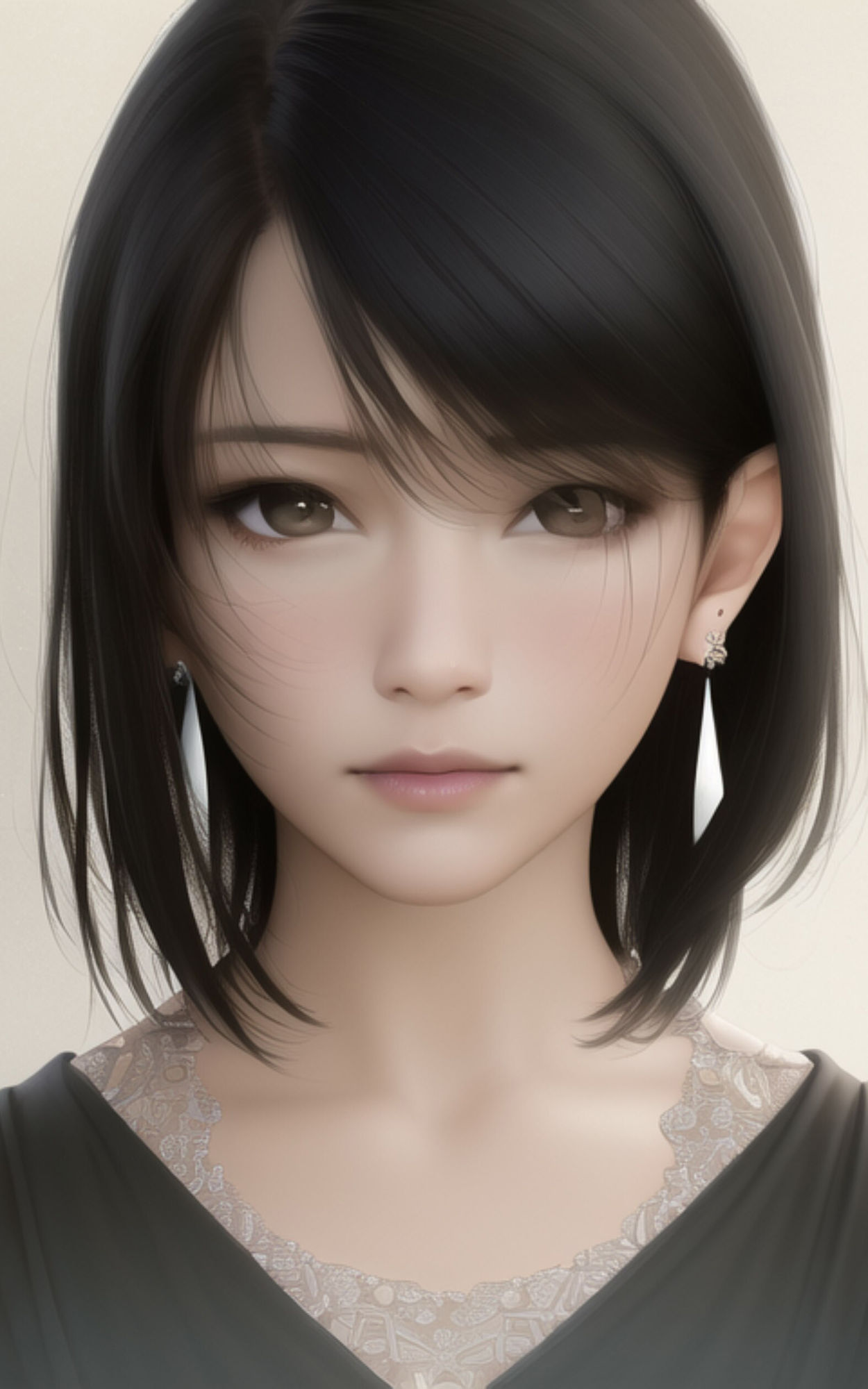 AI Fetich Album ＃15 イヤリング美女【AIグラビア写真集】 サンプル4ページ目