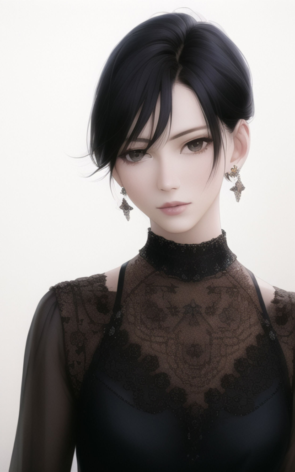 AI Fetich Album ＃15 イヤリング美女【AIグラビア写真集】 サンプル8ページ目