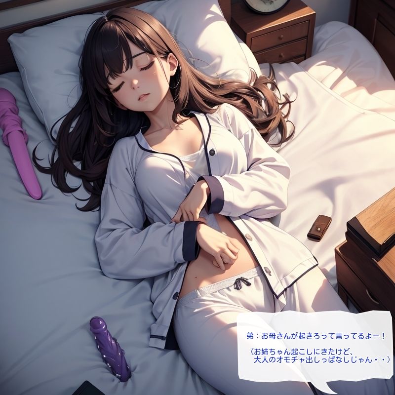 実家住みのだらしない姉と弟 サンプル1ページ目