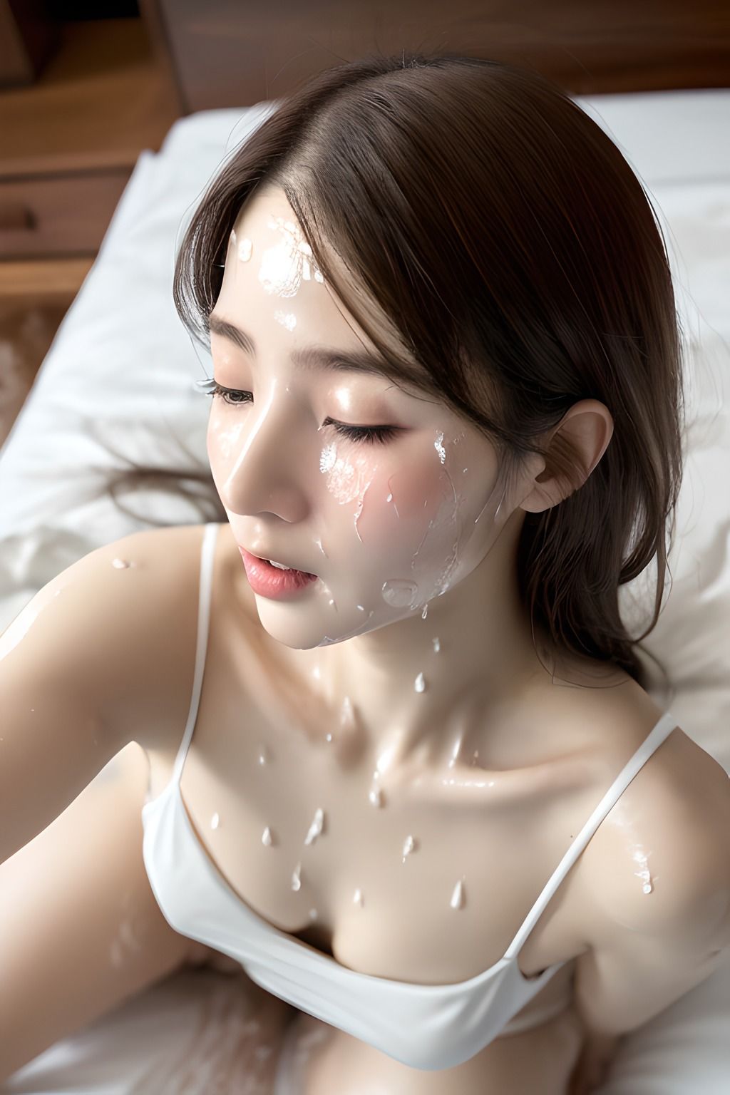 ローションまみれの素肌4 AIアダルト写真集 サンプル4ページ目