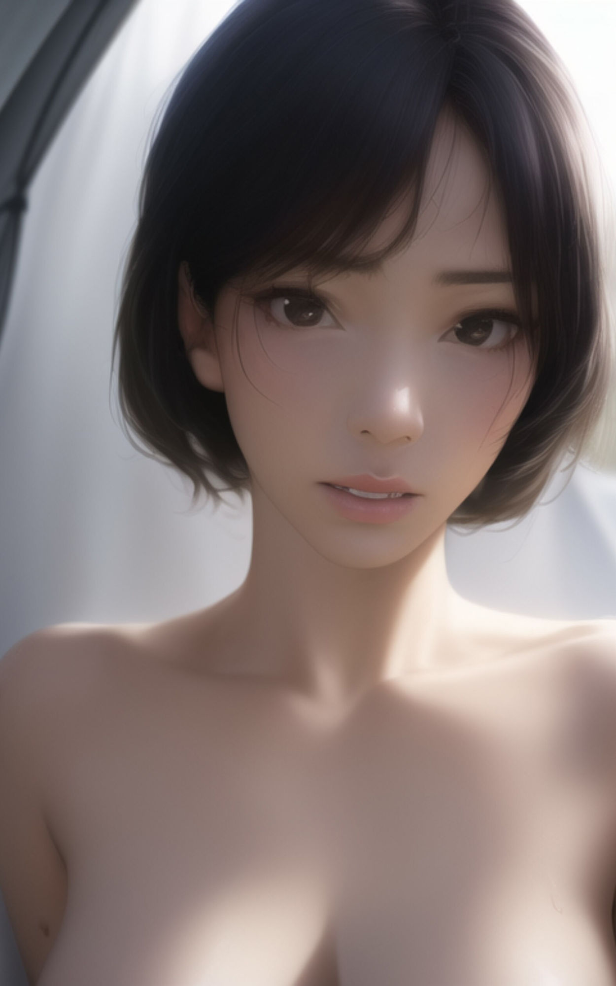 キャンプ中にテントで脱がされちゃうAI 美女たちのヌード写真集 サンプル5ページ目