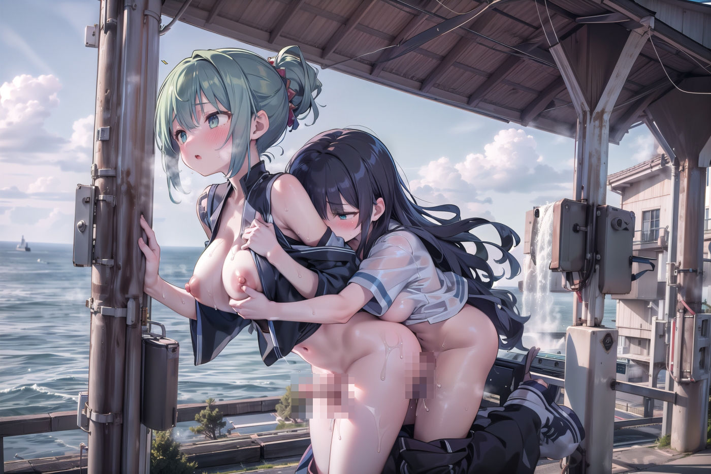 ふた百合これくしょん 〜FutaYuriCollection〜 サンプル2ページ目