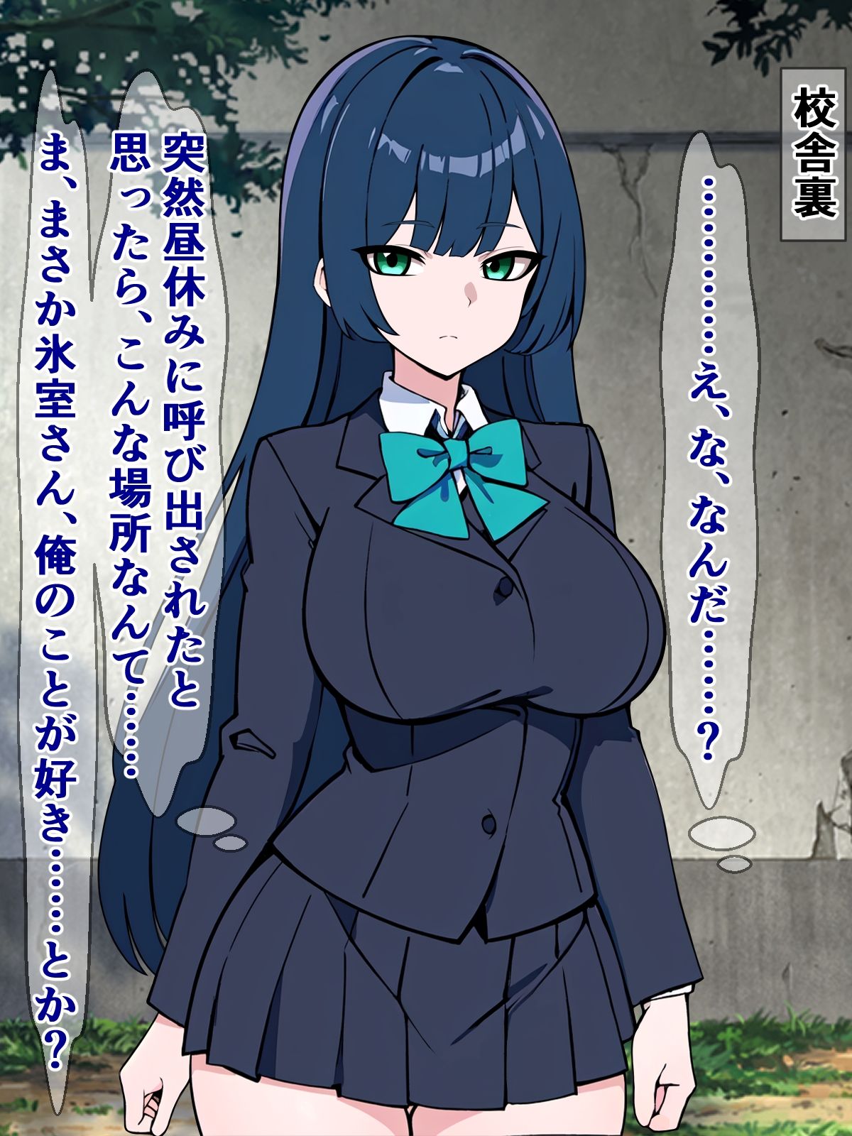 クラスの氷の女王が、汚いおっさんにバコバコ突かれてオホ声上げてた話 サンプル1ページ目