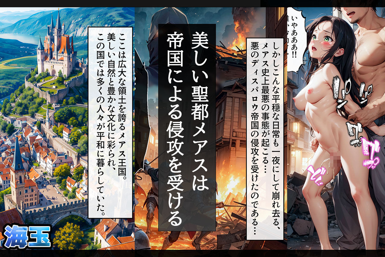 極上の戦利品〜ただの雌であることを自覚させられた誇り高き3騎士〜 サンプル1ページ目