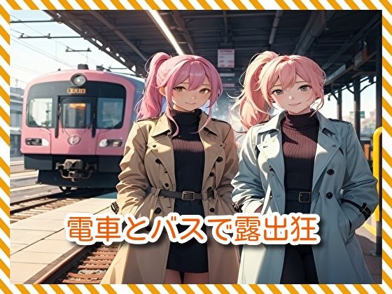 電車とバスで露出狂
