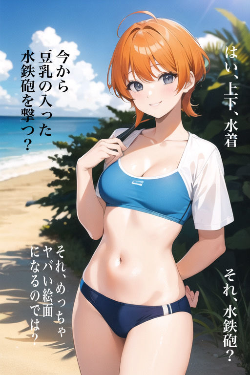 虹かけ誌 全国制服美少女グランプリ サウスエリアファイナル セリフ字幕付きイラスト集1 サンプル5ページ目
