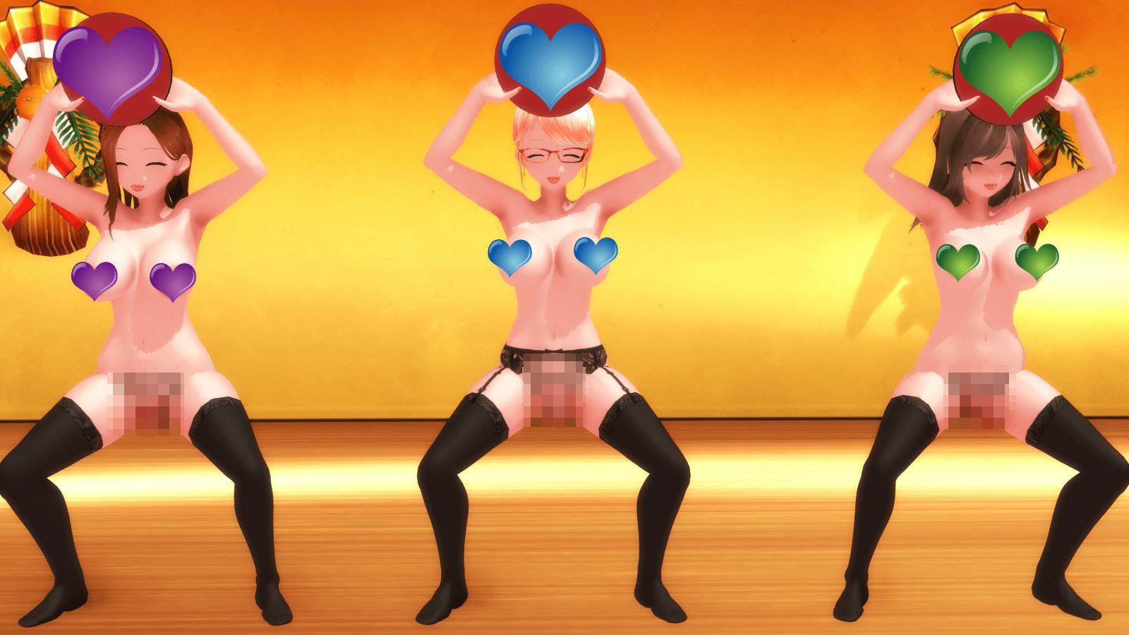 【ふたなりダンス】チンプラOLのおふざけ象さんダンス（応援版） サンプル5ページ目